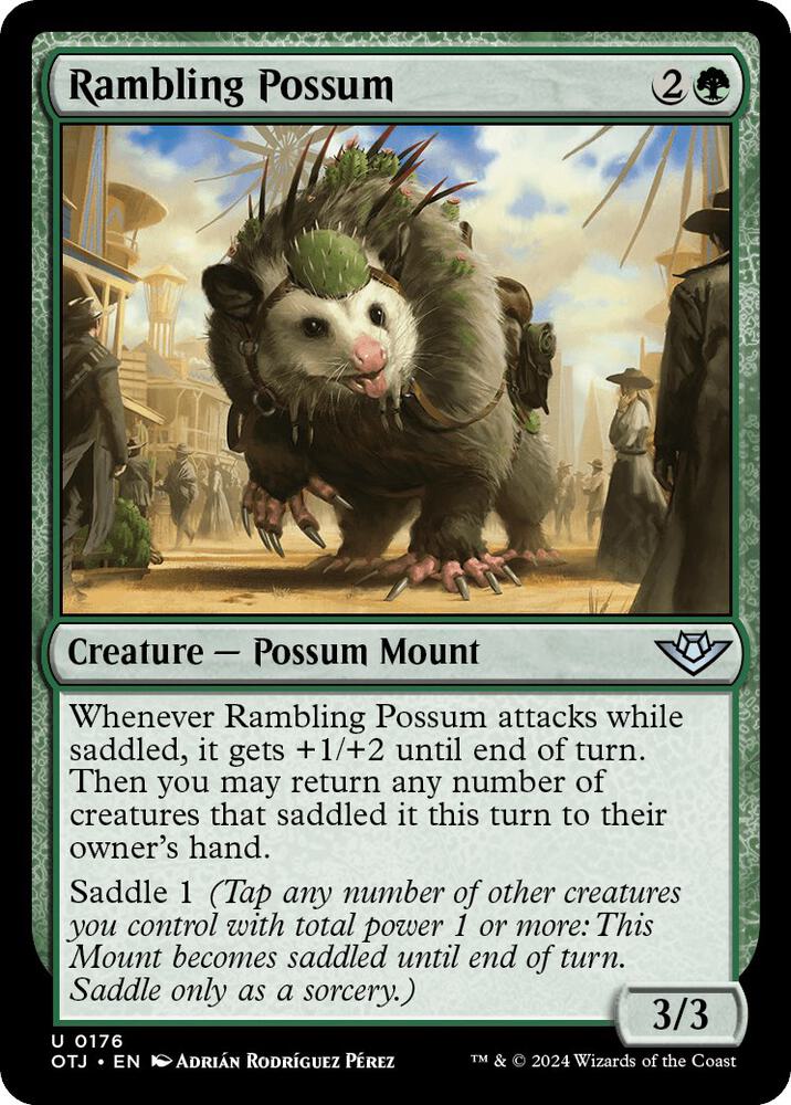 Rambling Possum, Outlaws of Thunder Junction 176