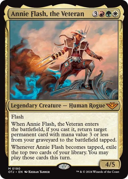 Annie Flash, the Veteran, Outlaws of Thunder Junction 190