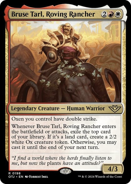 Bruse Tarl, Roving Rancher, Outlaws of Thunder Junction 198