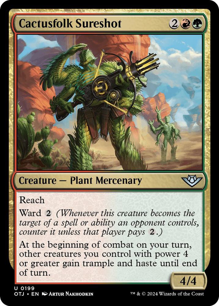 Cactusfolk Sureshot, Outlaws of Thunder Junction 199