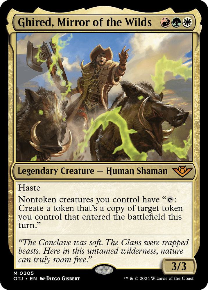 Ghired, Mirror of the Wilds, Outlaws of Thunder Junction 205