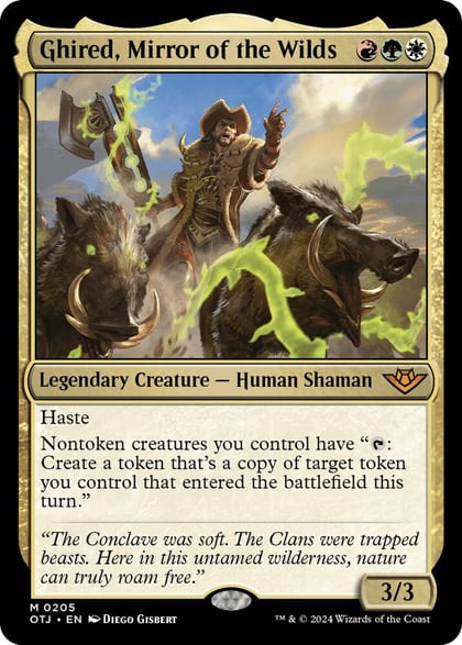 Ghired, Mirror of the Wilds, Outlaws of Thunder Junction 205