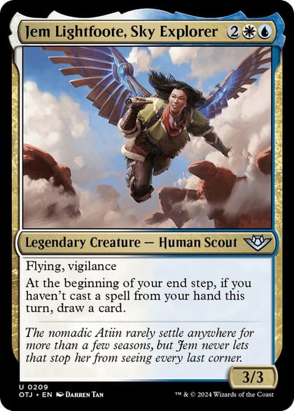 Jem Lightfoote, Sky Explorer, Outlaws of Thunder Junction 209