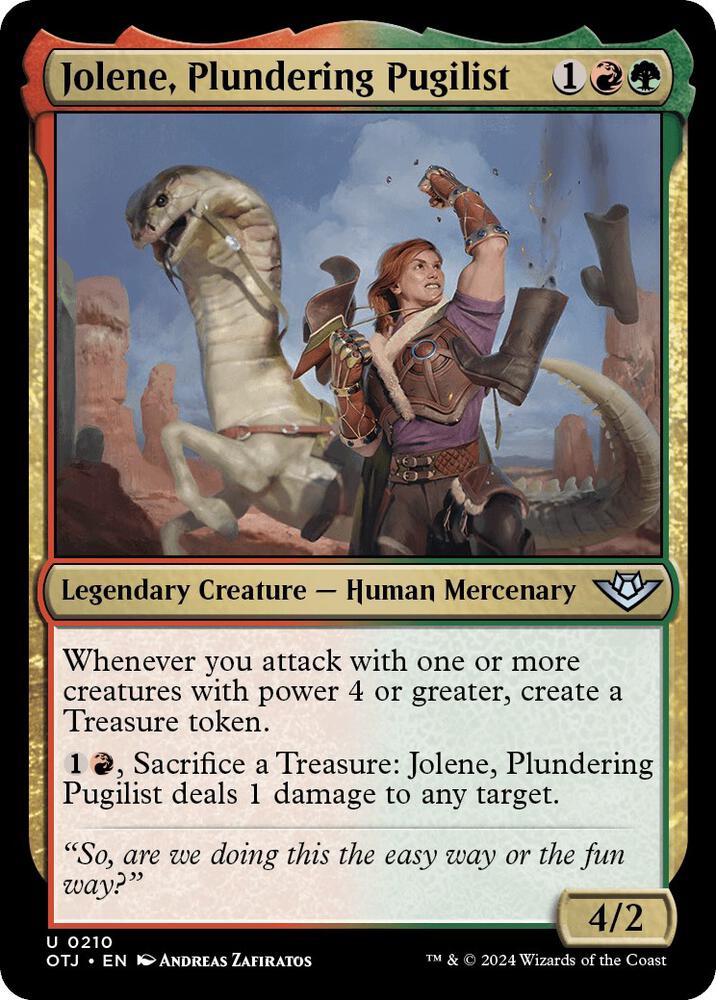 Jolene, Plundering Pugilist, Outlaws of Thunder Junction 210