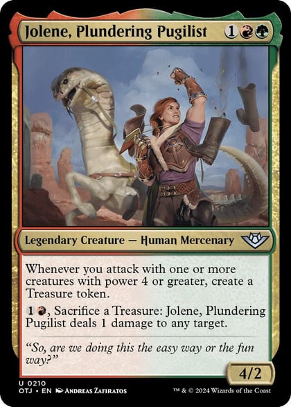 Jolene, Plundering Pugilist, Outlaws of Thunder Junction 210