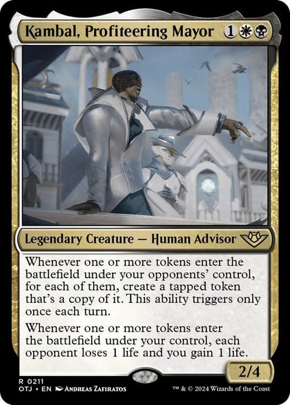 Kambal, Profiteering Mayor, Outlaws of Thunder Junction 211