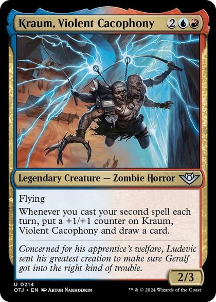 Kraum, Violent Cacophony, Outlaws of Thunder Junction 214