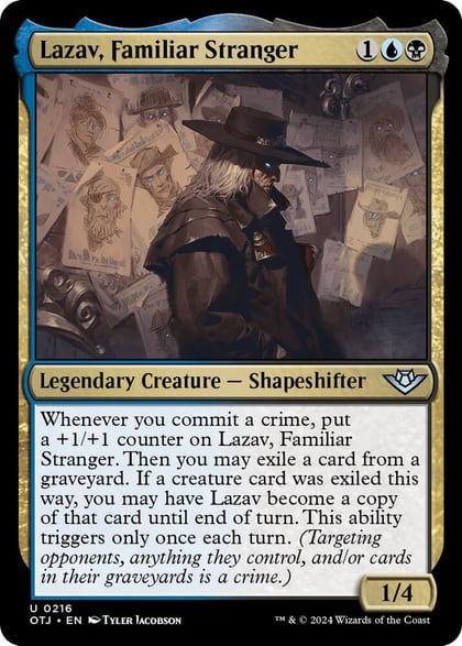 Lazav, Familiar Stranger, Outlaws of Thunder Junction 216