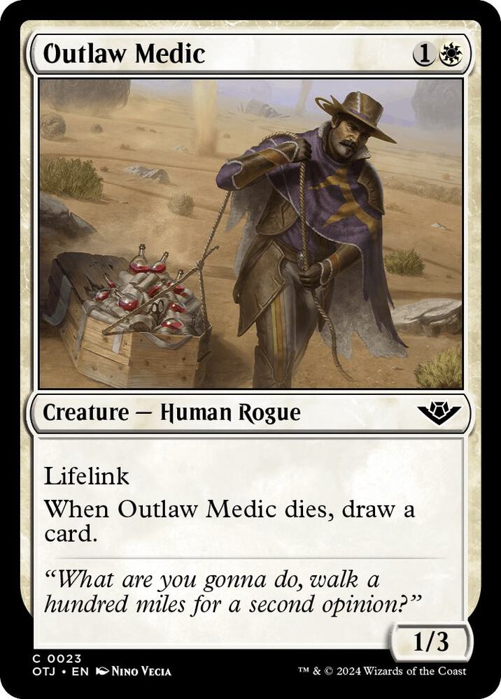 Outlaw Medic, Outlaws of Thunder Junction 23