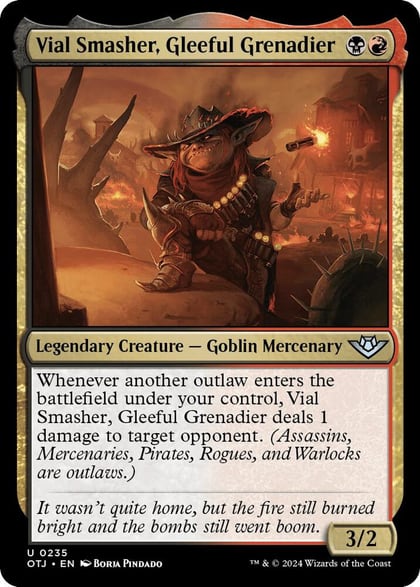 Vial Smasher, Gleeful Grenadier, Outlaws of Thunder Junction 235