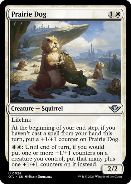 Prairie Dog, Outlaws of Thunder Junction 24