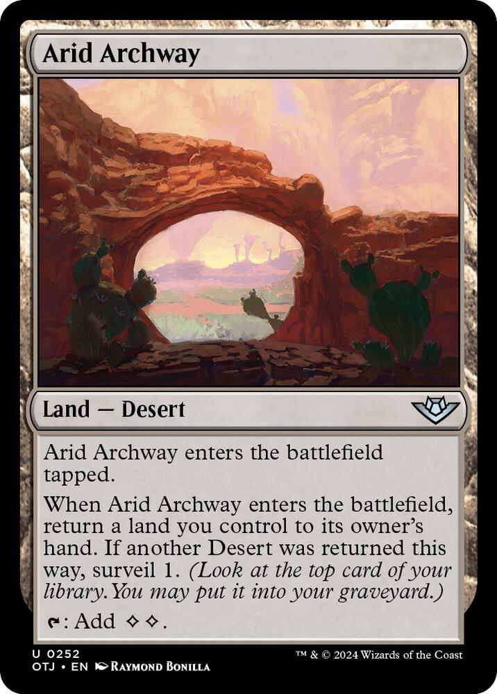 Arid Archway, Outlaws of Thunder Junction 252