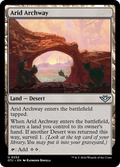 Arid Archway, Outlaws of Thunder Junction 252