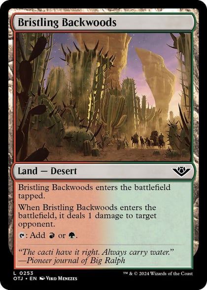 Bristling Backwoods, Outlaws of Thunder Junction 253