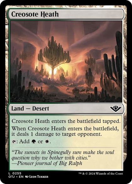 Creosote Heath, Outlaws of Thunder Junction 255