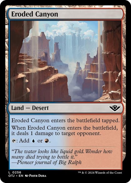 Eroded Canyon, Outlaws of Thunder Junction 256