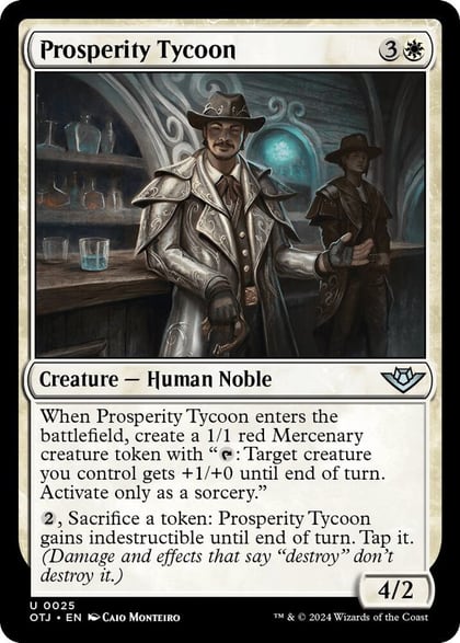 Prosperity Tycoon, Outlaws of Thunder Junction 25