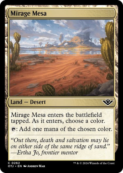 Mirage Mesa, Outlaws of Thunder Junction 262