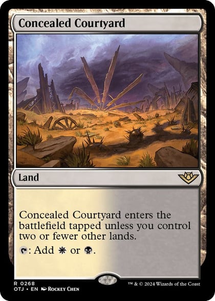 Concealed Courtyard, Outlaws of Thunder Junction 268