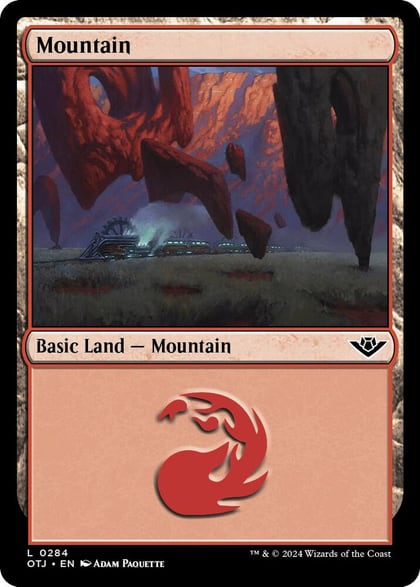 Mountain (0284), Outlaws of Thunder Junction 284