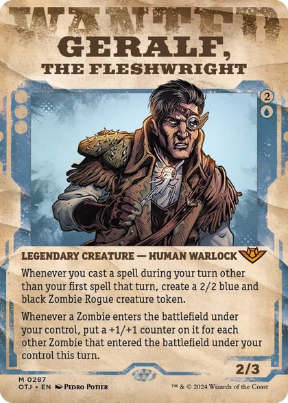 Geralf, the Fleshwright (Showcase), Outlaws of Thunder Junction 287
