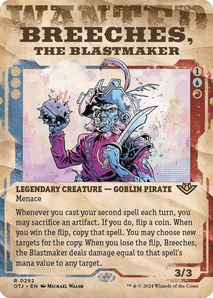 Breeches, the Blastmaker (Showcase), Outlaws of Thunder Junction 292