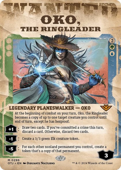 Oko, the Ringleader (Showcase), Outlaws of Thunder Junction 296