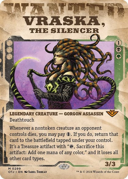 Vraska, the Silencer (Showcase), Outlaws of Thunder Junction 299