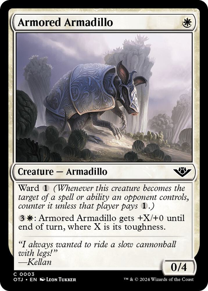 Armored Armadillo, Outlaws of Thunder Junction 3