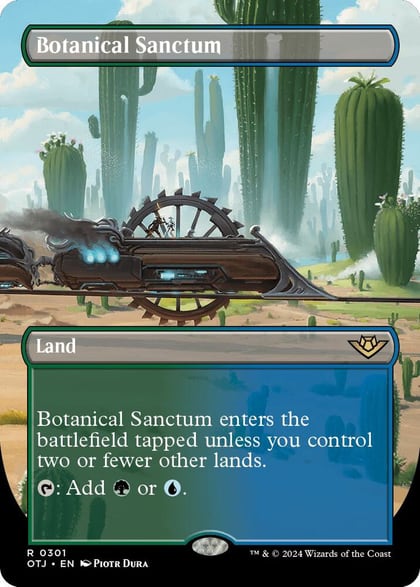 Botanical Sanctum (Borderless), Outlaws of Thunder Junction 301