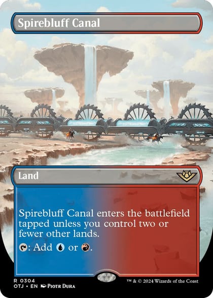Spirebluff Canal (Borderless), Outlaws of Thunder Junction 304