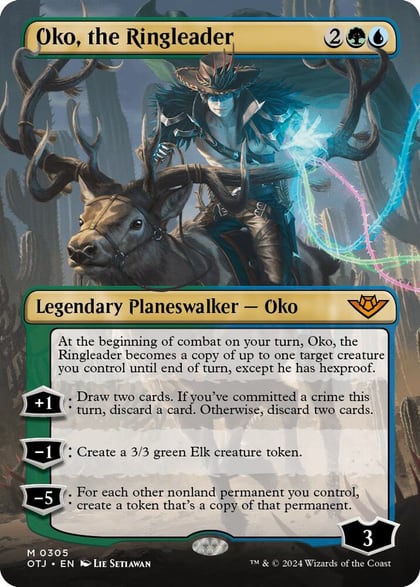 Oko, the Ringleader (Borderless), Outlaws of Thunder Junction 305