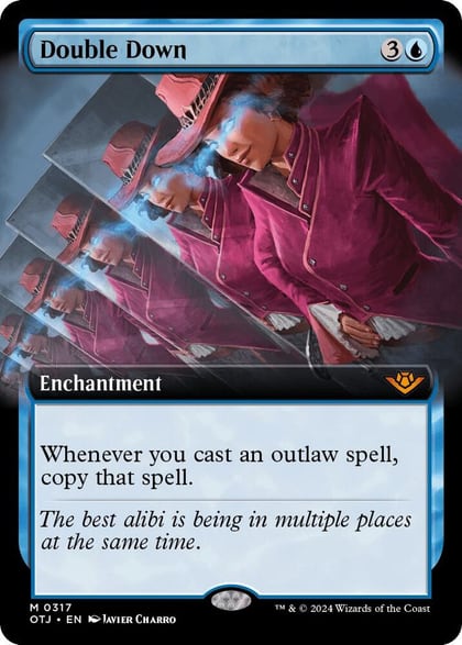 Double Down (Extended Art), Outlaws of Thunder Junction 317