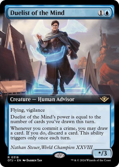 Duelist of the Mind (Extended Art), Outlaws of Thunder Junction 318