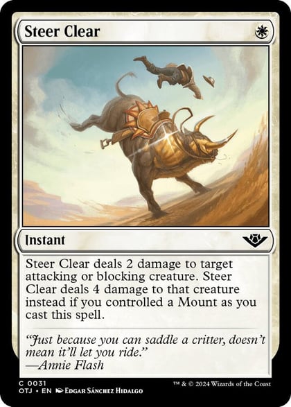 Steer Clear, Outlaws of Thunder Junction 31