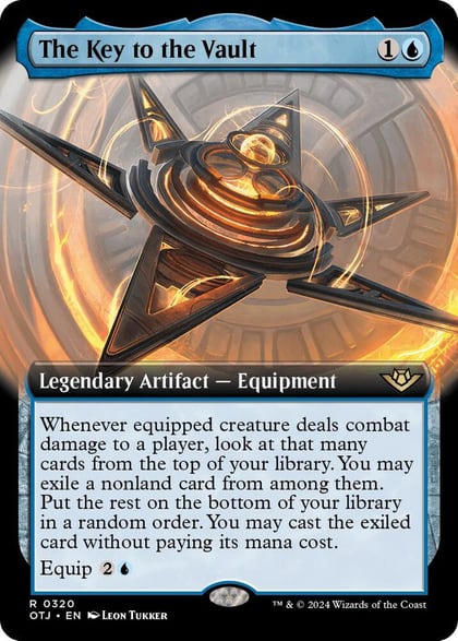 The Key to the Vault (Extended Art), Outlaws of Thunder Junction 320