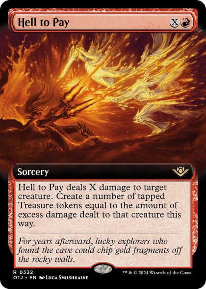 Hell to Pay (Extended Art), Outlaws of Thunder Junction 332