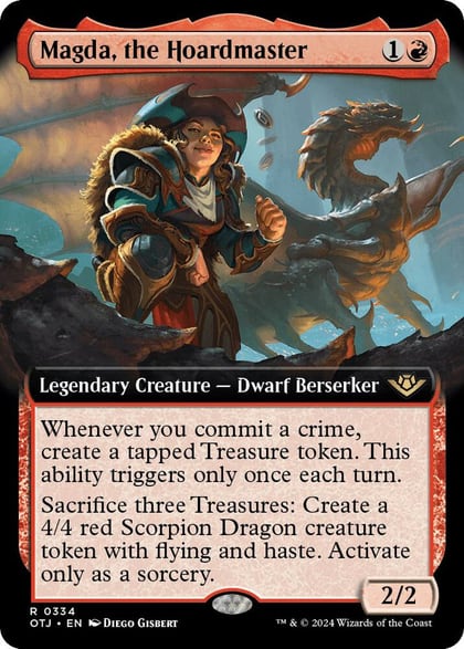 Magda, the Hoardmaster (Extended Art), Outlaws of Thunder Junction 334