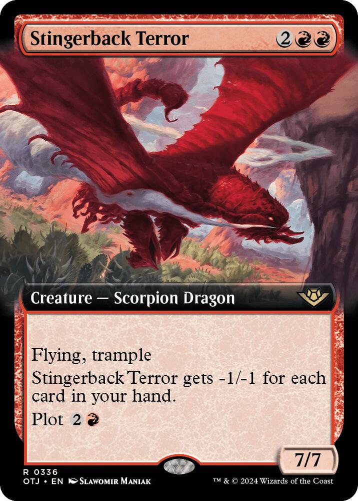 Stingerback Terror (Extended Art), Outlaws of Thunder Junction 336