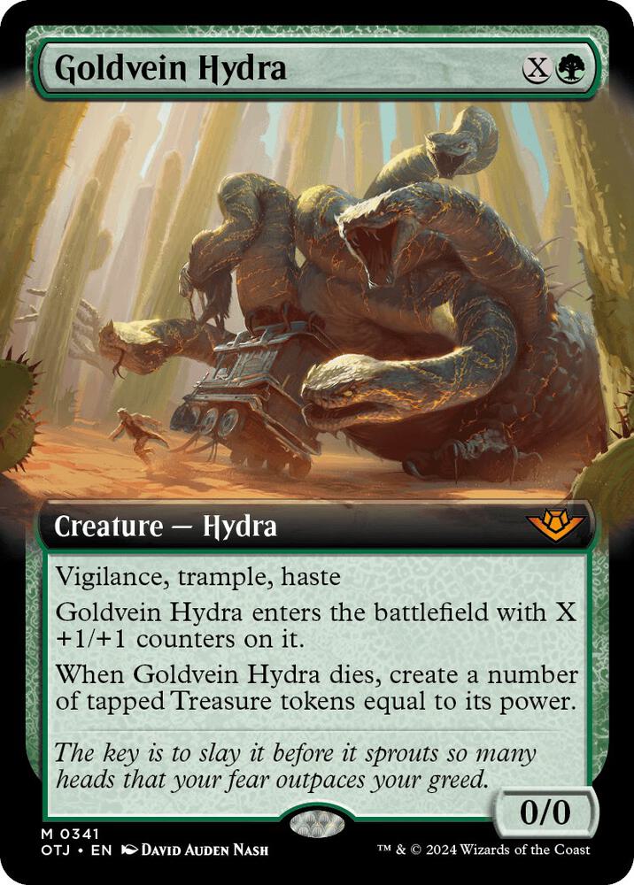 Goldvein Hydra (Extended Art), Outlaws of Thunder Junction 341
