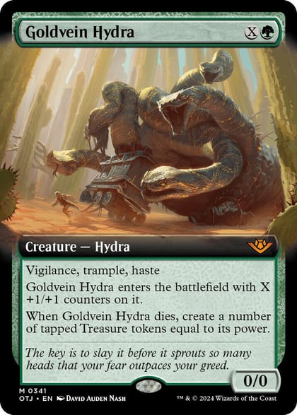 Goldvein Hydra (Extended Art), Outlaws of Thunder Junction 341