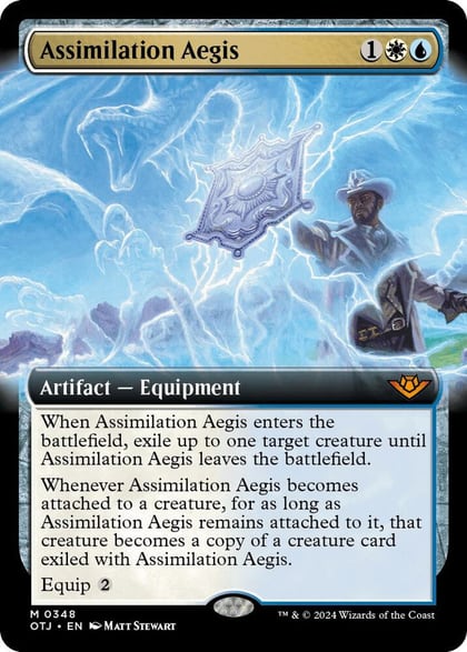 Assimilation Aegis (Extended Art), Outlaws of Thunder Junction 348