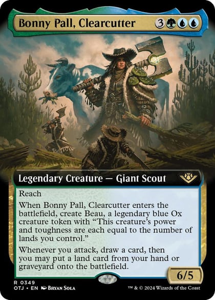 Bonny Pall, Clearcutter (Extended Art), Outlaws of Thunder Junction 349