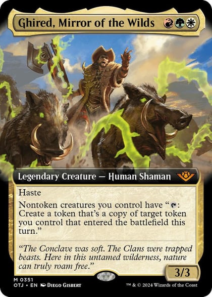 Ghired, Mirror of the Wilds (Extended Art), Outlaws of Thunder Junction 351