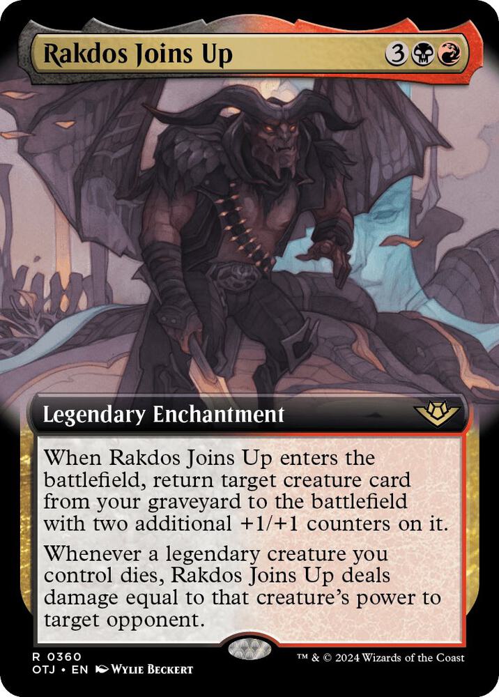 Rakdos Joins Up (Extended Art), Outlaws of Thunder Junction 360