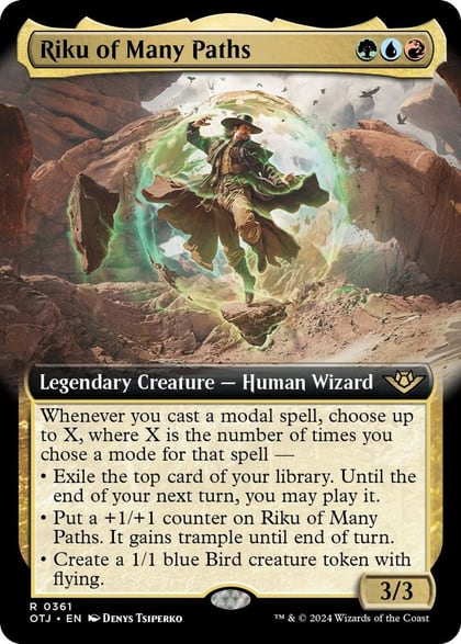 Riku of Many Paths (Extended Art), Outlaws of Thunder Junction 361