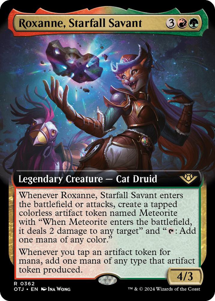 Roxanne, Starfall Savant (Extended Art), Outlaws of Thunder Junction 362
