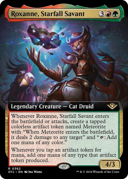 Roxanne, Starfall Savant (Extended Art), Outlaws of Thunder Junction 362