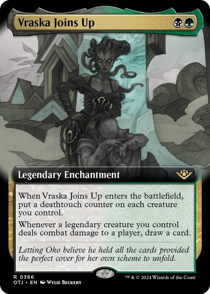 Vraska Joins Up (Extended Art), Outlaws of Thunder Junction 366