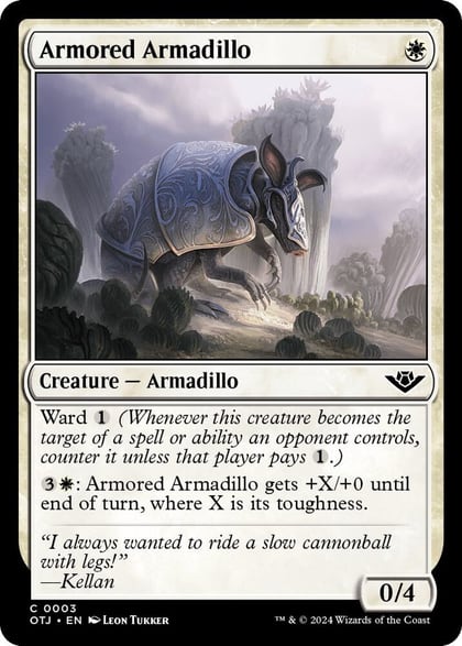 Armored Armadillo, Outlaws of Thunder Junction 3